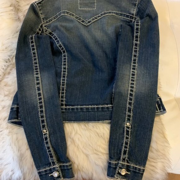 True Religion "Disco Emily" Jean Jacket - Picture 2 of 7